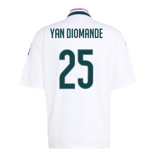 2026-2027 Real Madrid Stadium Jersey (White) (Yan Diomande 25)