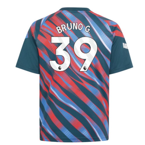 2026-2027 Arsenal Pre-Match Shirt (Utility Green) - Kids (Bruno G. 39)