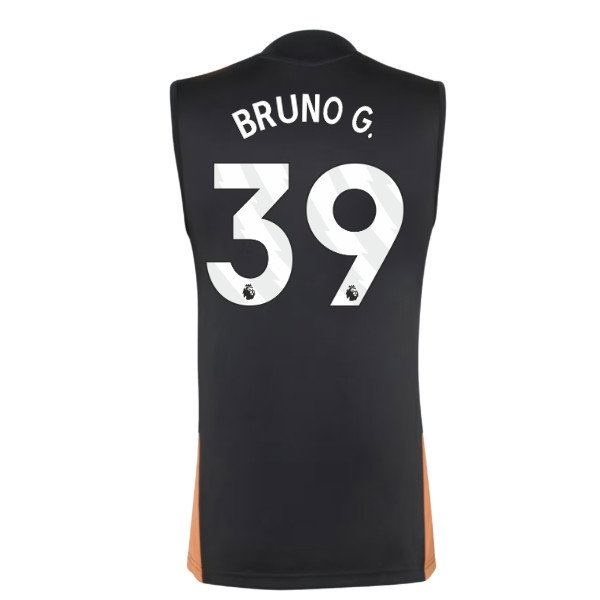 2026-2027 Arsenal Training Sleeveless Jersey (Black) (Bruno G. 39)