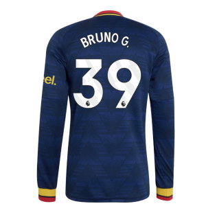 2026-2027 Arsenal Away Long Sleeve Shirt (Bruno G. 39)