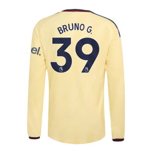 2026-2027 Arsenal Authentic Long Sleeve Third Shirt (Bruno G. 39)
