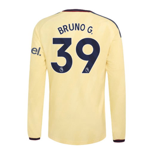 2026-2027 Arsenal Authentic Long Sleeve Third Shirt (Bruno G. 39)