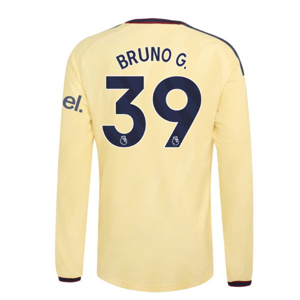 2026-2027 Arsenal Authentic Long Sleeve Third Shirt (Bruno G. 39)