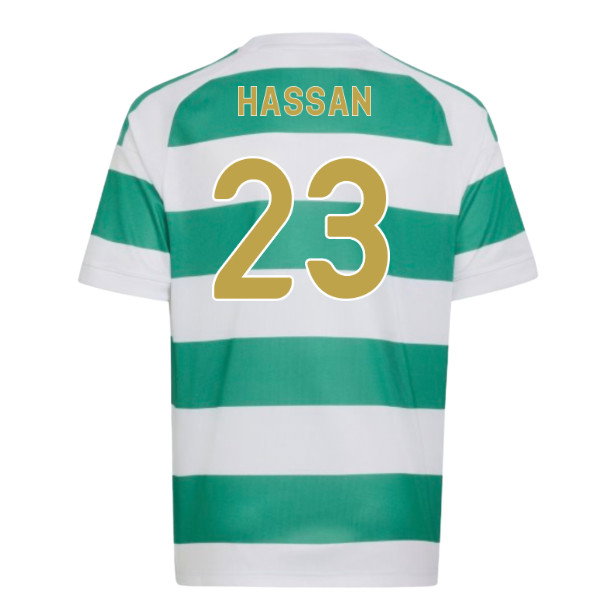2026-2027 Celtic Home Shirt (Kids) (Hassan 23)