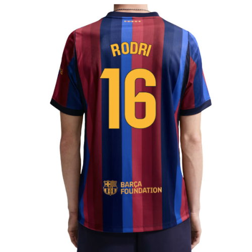 2026-2027 Barcelona Home Shirt (Rodri 16)