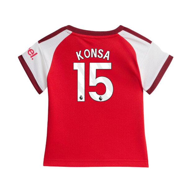2026-2027 Arsenal Home Baby Kit (Konsa 15)