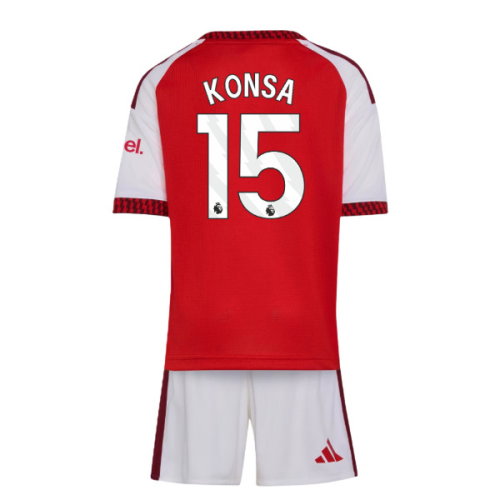 2026-2027 Arsenal Home Mini Kit (Konsa 15)