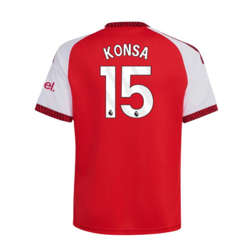 2026-2027 Arsenal Home Shirt (Kids) (Konsa 15)