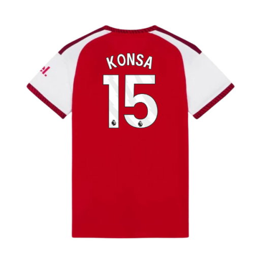 2026-2027 Arsenal Authentic Home Shirt (Womens) (Konsa 15)