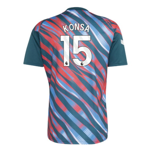 2026-2027 Arsenal Pre-Match Shirt (Utility Green) (Konsa 15)