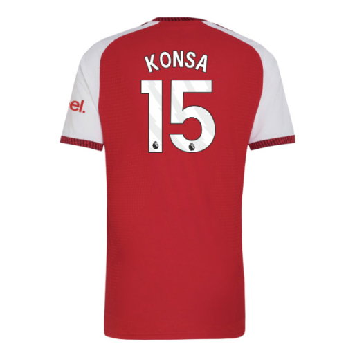 2026-2027 Arsenal Authentic Home Shirt (Konsa 15)