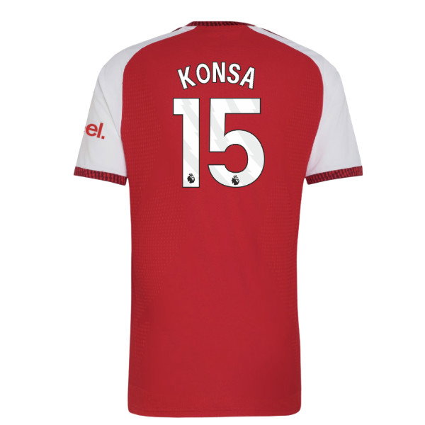 2026-2027 Arsenal Authentic Home Shirt (Konsa 15)