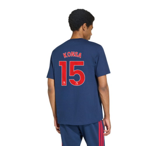 2026-2027 Arsenal DNA Graphic Tee (Navy) (Konsa 15)