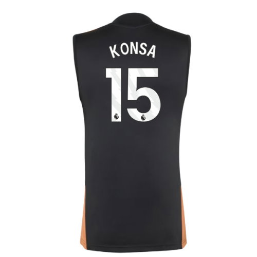 2026-2027 Arsenal Training Sleeveless Jersey (Black) (Konsa 15)