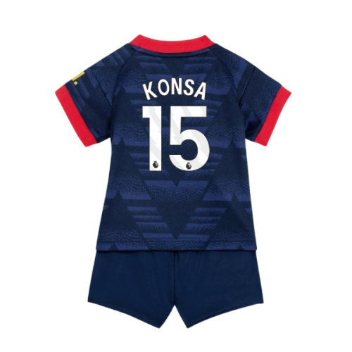 2026-2027 Arsenal Away Baby Kit (Konsa 15)