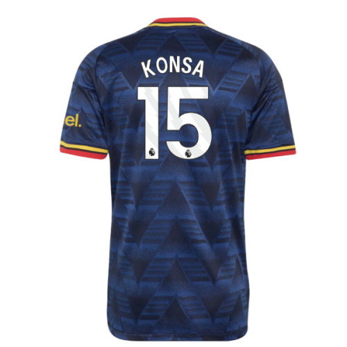 2026-2027 Arsenal Authentic Away Shirt (Konsa 15)