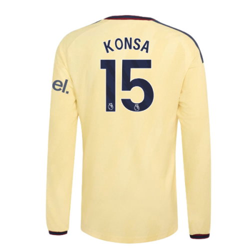 2026-2027 Arsenal Authentic Long Sleeve Third Shirt (Konsa 15)