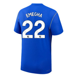 2026-2027 Chelsea Aero-Fit Authentic Home Match Shirt (Emegha 22)