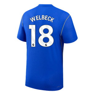2026-2027 Chelsea Aero-Fit Authentic Home Match Shirt (Welbeck 18)