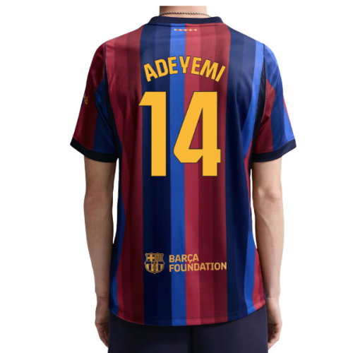 2026-2027 Barcelona Home Shirt (Adeyemi 14)
