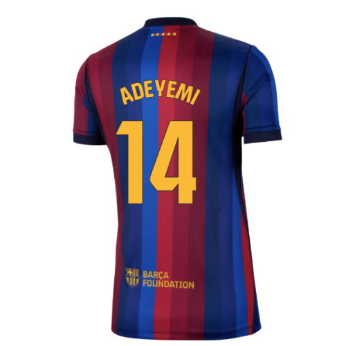 2026-2027 Barcelona Home Shirt (Womens) (Adeyemi 14)