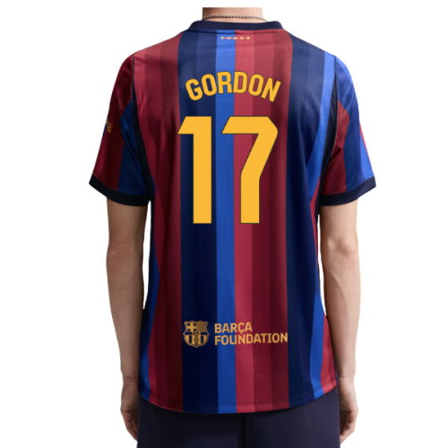 2026-2027 Barcelona Home Shirt (Gordon 17)