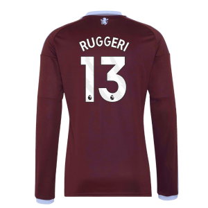 2026-2027 Aston Villa Long Sleeve Home Shirt (Ruggeri 13)