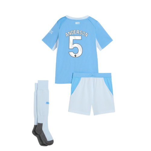 2026-2027 Man City Home Mini Kit (Anderson 5)