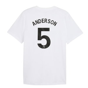 2026-2027 Man City FtblCulture Tee (White) (Anderson 5)