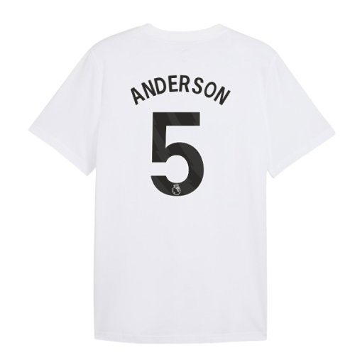 2026-2027 Man City FtblCulture Tee (White) (Anderson 5)