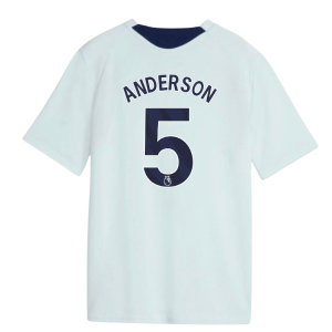 2026-2027 Man City Training Jersey (Dewdrop) - Kids (Anderson 5)