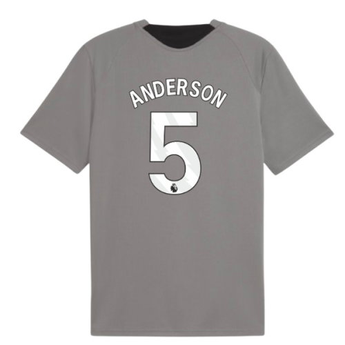 2026-2027 Man City Training Jersey (Cast Iron) (Anderson 5)