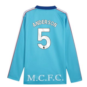 2026-2027 Man City KING Jersey LS (Blue) (Anderson 5)