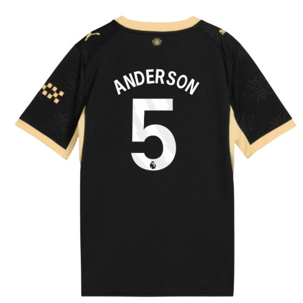 2026-2027 Man City Away Shirt (Kids) (Anderson 5)