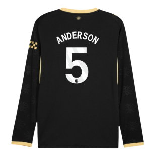 2026-2027 Man City Away Long Sleeve Shirt (Anderson 5)