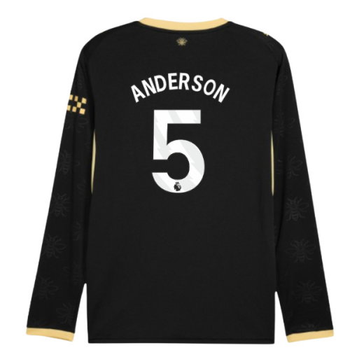 2026-2027 Man City Away Long Sleeve Shirt (Anderson 5)