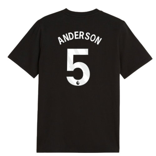 2026-2027 Man City FtblCulture Tee (Black) (Anderson 5)