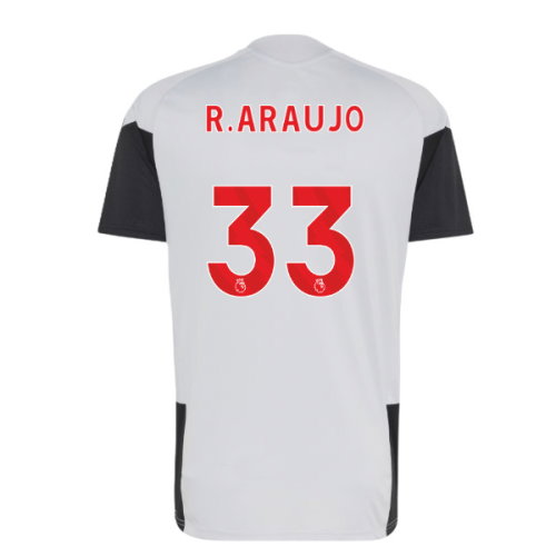 2026-2027 Liverpool Training Jersey (Dash Grey) (R.Araujo 33)