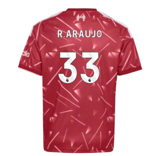 2026-2027 Liverpool Home Shirt (Kids) (R.Araujo 33)