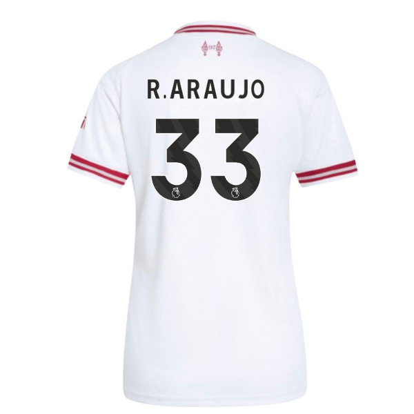 2026-2027 Liverpool Away Shirt (Womens) (R.Araujo 33)