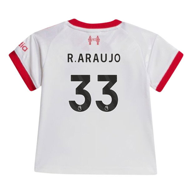 2026-2027 Liverpool Away Baby Kit (R.Araujo 33)
