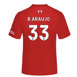 2026-2027 Liverpool Home SUPPORTER Shirt (Kids) (R.Araujo 33)