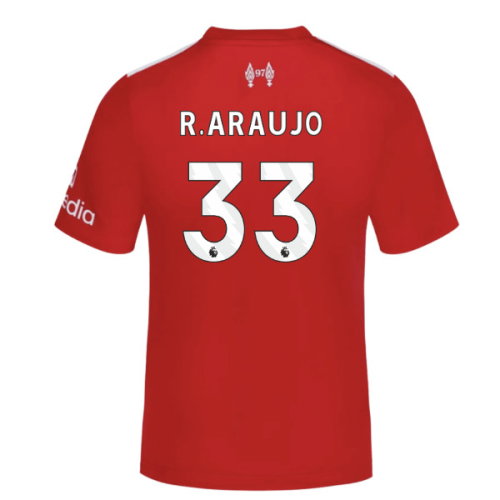 2026-2027 Liverpool Home SUPPORTER Shirt (Kids) (R.Araujo 33)