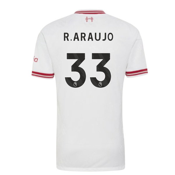 2026-2027 Liverpool Authentic Away Shirt (R.Araujo 33)