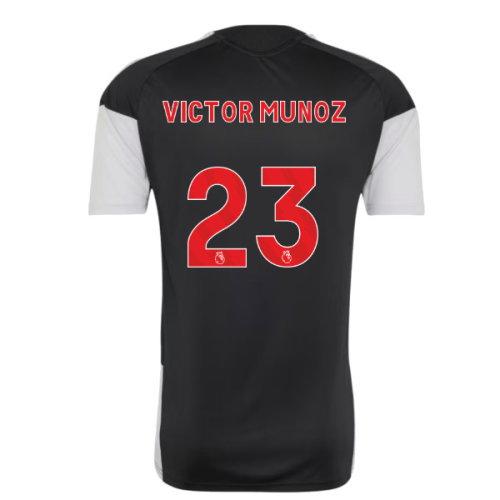 2026-2027 Liverpool Training Jersey (Black) (Victor Munoz 23)