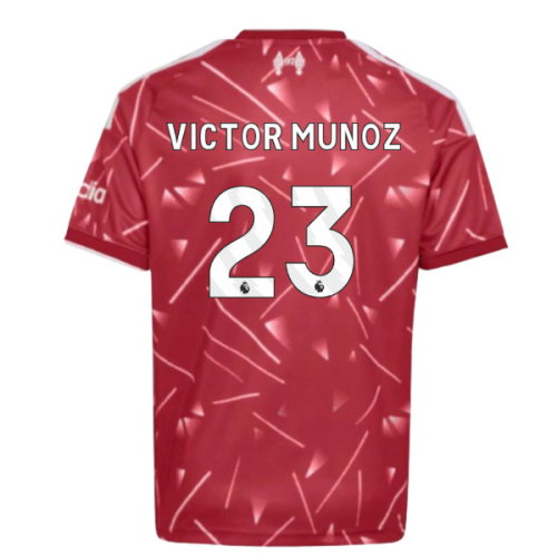 2026-2027 Liverpool Home Shirt (Kids) (Victor Munoz 23)