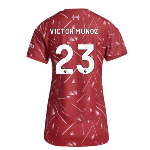 2026-2027 Liverpool Authentic Home Shirt (Womens) (Victor Munoz 23)