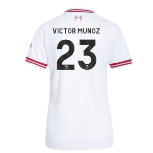 2026-2027 Liverpool Away Shirt (Womens) (Victor Munoz 23)