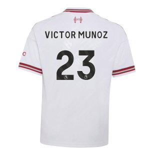 2026-2027 Liverpool Away Shirt (Kids) (Victor Munoz 23)