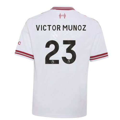 2026-2027 Liverpool Away Shirt (Kids) (Victor Munoz 23)